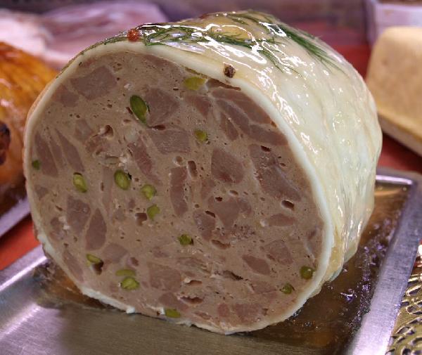 Galantine à la Pistache